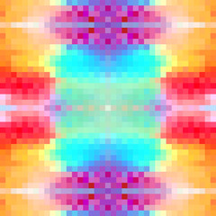 Symmetric background of squares