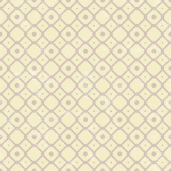 Pattern in retro style on yellow background