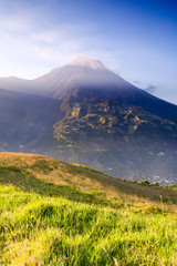 Tungurahua Volcano On A Clam Day