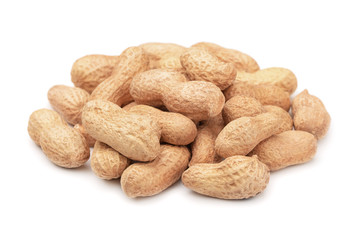 Pile fo shelled peanuts