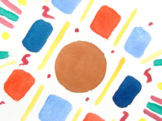 abstract watercolor background design