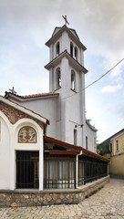Fototapeta na wymiar Church of St. Mary in Pogradec. Albania