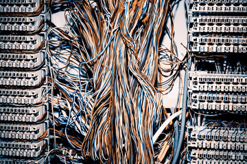 Communication control circuit panel for phones