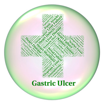 Gastric Ulcer Means Open Sore And Cyst