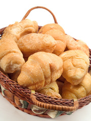 Croissants in Basket