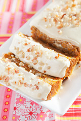 Christmas cake with nuts