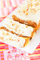 Christmas cake with nuts