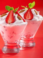 Strawberry cream