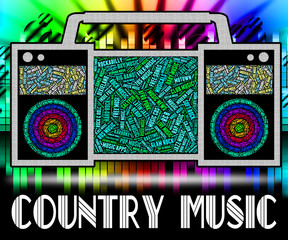 Country Music Shows Sound Tracks And Audio