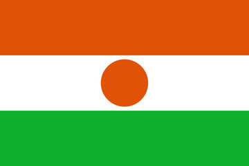 Flag of Niger - obrazy, fototapety, plakaty