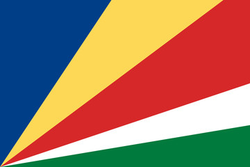 Obraz premium Flag of Seychelles