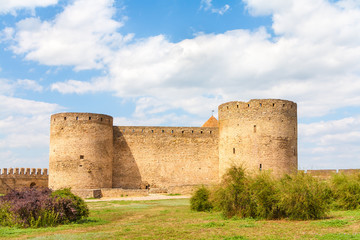 Fototapeta na wymiar The citadel of Akkerman fortess.