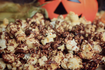 popcorn with seed halloween