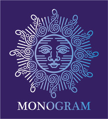 Monogram Logo Vector art