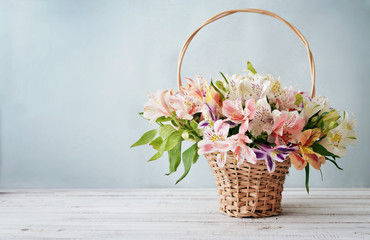 Bouquet alstroemeria