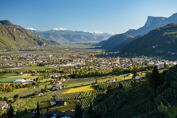 Etschtal (Lana) in Südtirol