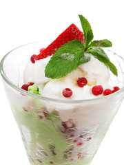 Vanilla ice cream