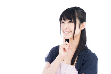 Fototapeta premium ドレスを着た女性