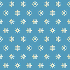 Christmas snowflake pattern