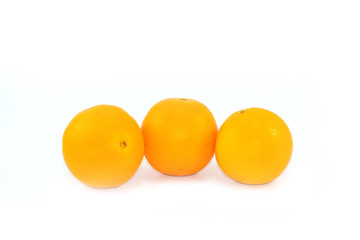 Orange isolated on white.