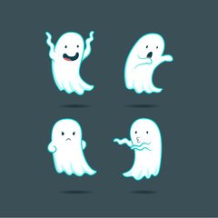 Cartoon ghost