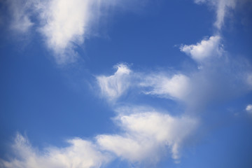 Fototapeta na wymiar Sky And Soft Clouds