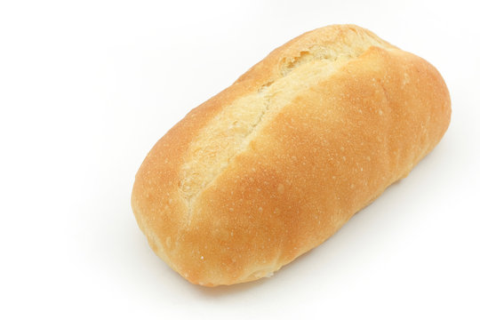 French Baguette ,White Background