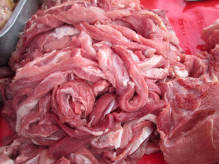 Raw pork