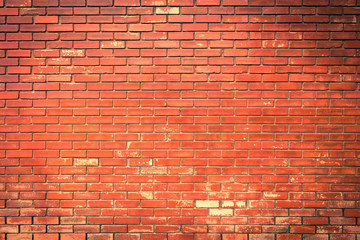 Naklejka na ściany i meble brick wall texture background material of industry building