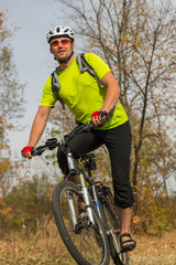 Obraz premium Cyclist.