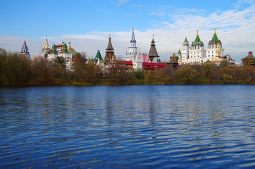 MOSCOW, RUSSIA - October, 2015: The Kremlin in Izmaylovo