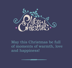Merry Christmas and Happy New Year Card