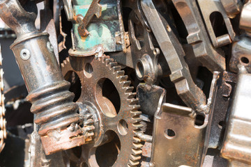 Robots made from scrap
