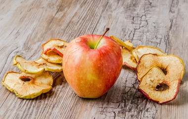 dried slices of apple