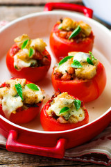 baked stuffed tomatoes