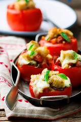 baked stuffed tomatoes