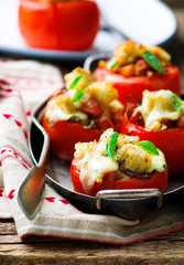 baked stuffed tomatoes
