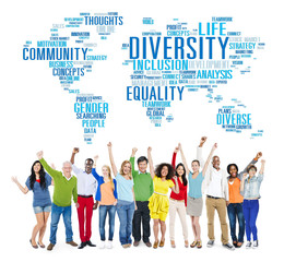 Diversity Ethnicity World Global Community Concept