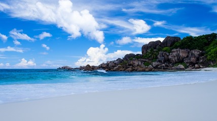 Anse Source d'Argent beach, La Digue Island, Seyshelles