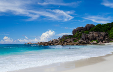 Anse Source d'Argent beach, La Digue Island, Seyshelles