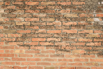old brick wall for background