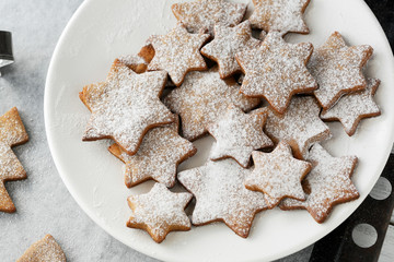 christmas star cookies