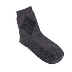 Man's socks isolated on white background