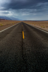 Regentag im Death Valley