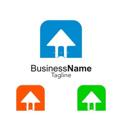 Arrow vector logo icon