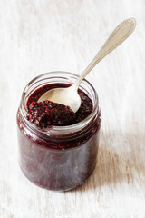 Brombeer-Marmelade mit Chia-Samen