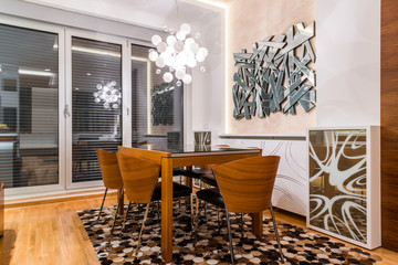 Dining area interior