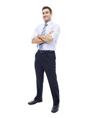 portrait of a caucasian businessman