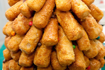 Traditional Tatar Sweet Chak Chak