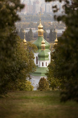Fototapeta na wymiar Vydubychi Monastery in Kiev